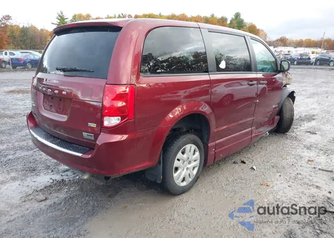 2019 Dodge Grand Caravan Se from USA, damaged, VIN 2C7WDGBG1KR607165